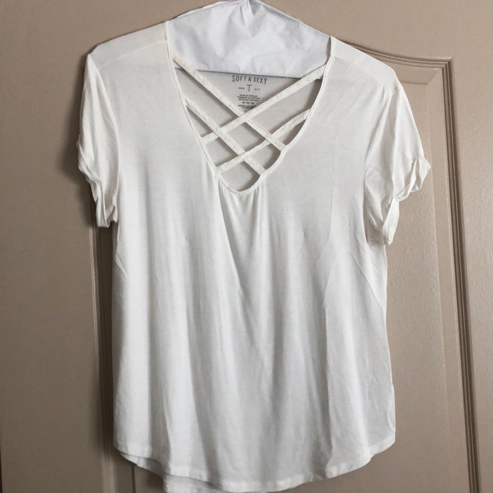 White AE soft & sexy tee